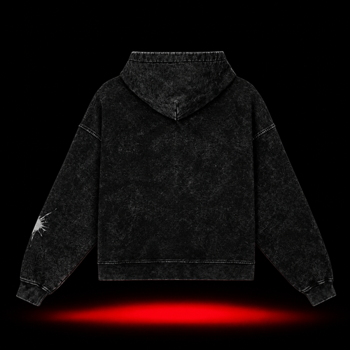 Faded Zip up Hoodie