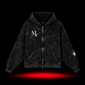 Faded Zip up Hoodie